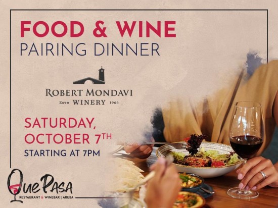 Food & Wine Pairing Dinner with Robert Mondavi Winery