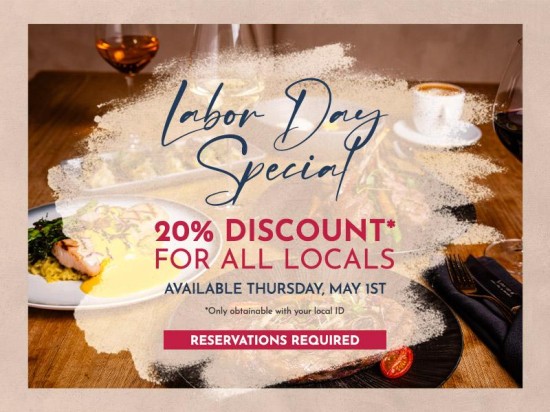 Locals, This One’s for You: Labor Day Special at Que Pasa