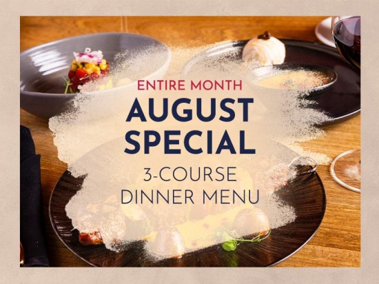 Que Pasa’s August 3-Course Dinner Special
