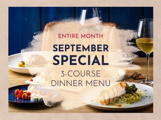 September Special at Que Pasa: A 3-Course Dinner for Just 59 Florins