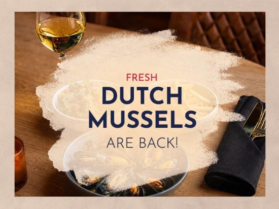 Dutch Mussels are Back at Que Pasa!