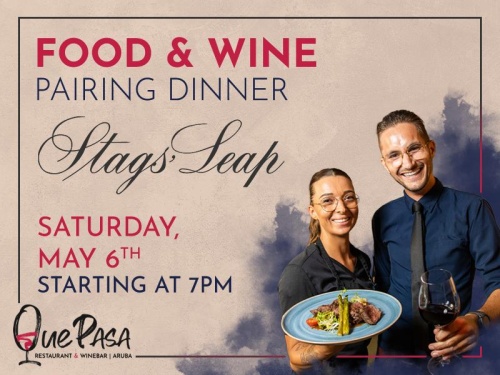 A Night to Remember: Four-Course Food and Wine Pairing at Que Pasa Restaurant & Winebar with Stags' Leap Winery