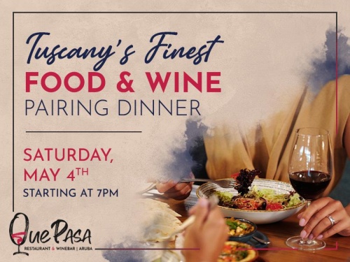 Que Pasa Presents: Tuscany's Finest - A Food & Wine Pairing Dinner